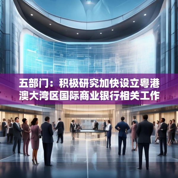 五部门：积极研究加快设立粤港澳大湾区国际商业银行相关工作