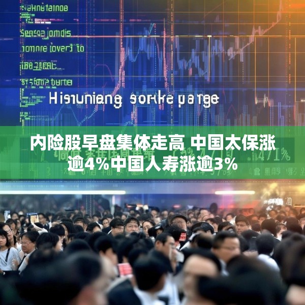 内险股早盘集体走高 中国太保涨逾4%中国人寿涨逾3%