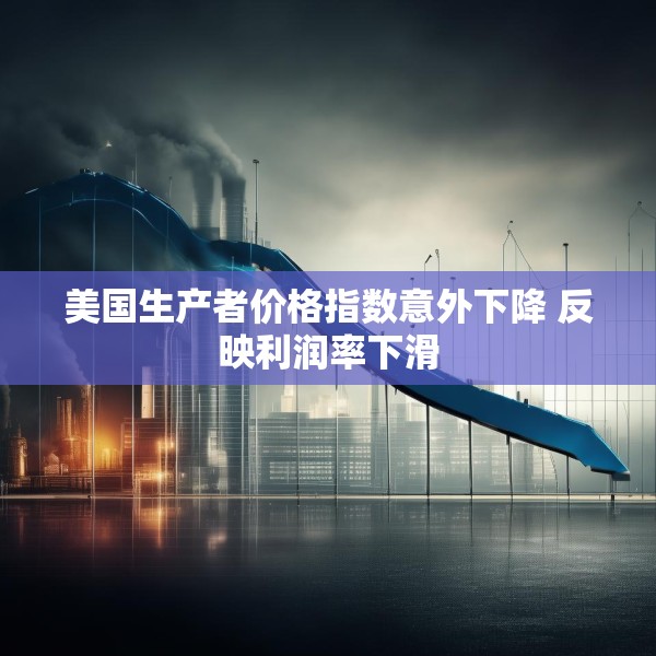 美国生产者价格指数意外下降 反映利润率下滑