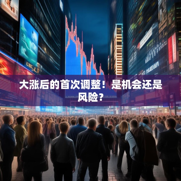 大涨后的首次调整！是机会还是风险？