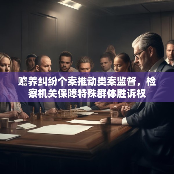 赡养纠纷个案推动类案监督，检察机关保障特殊群体胜诉权