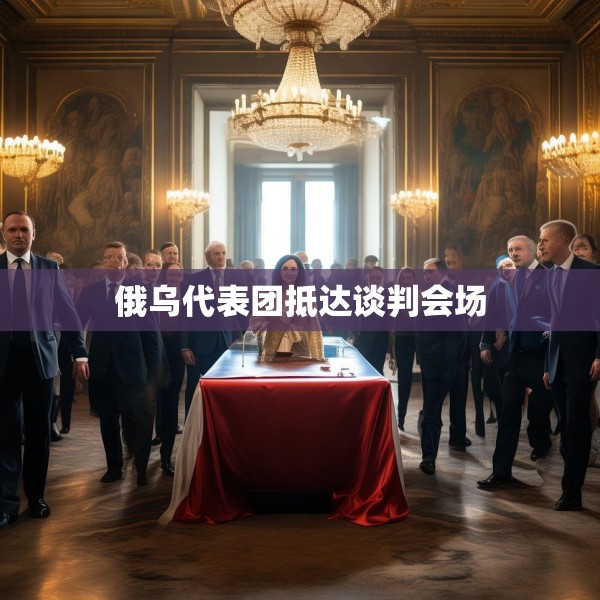 俄乌代表团抵达谈判会场