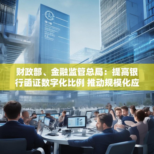财政部、金融监管总局：提高银行函证数字化比例 推动规模化应用场景落地