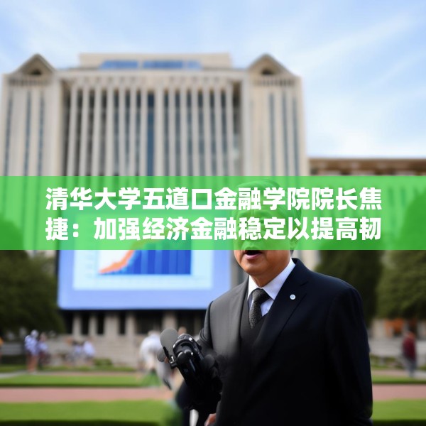 清华大学五道口金融学院院长焦捷：加强经济金融稳定以提高韧性意义重大