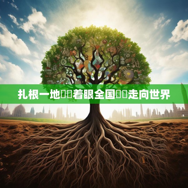扎根一地  着眼全国  走向世界