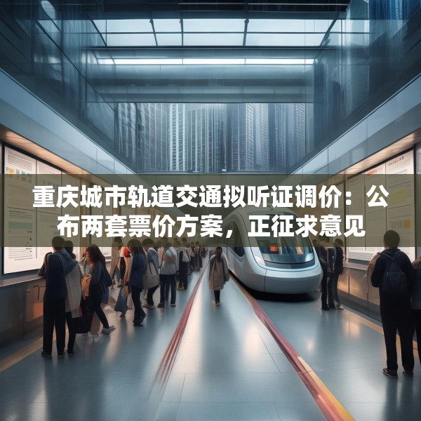 重庆城市轨道交通拟听证调价：公布两套票价方案，正征求意见