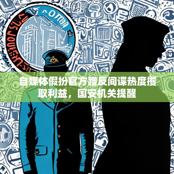 自媒体假扮官方蹭反间谍热度攫取利益，国安机关提醒