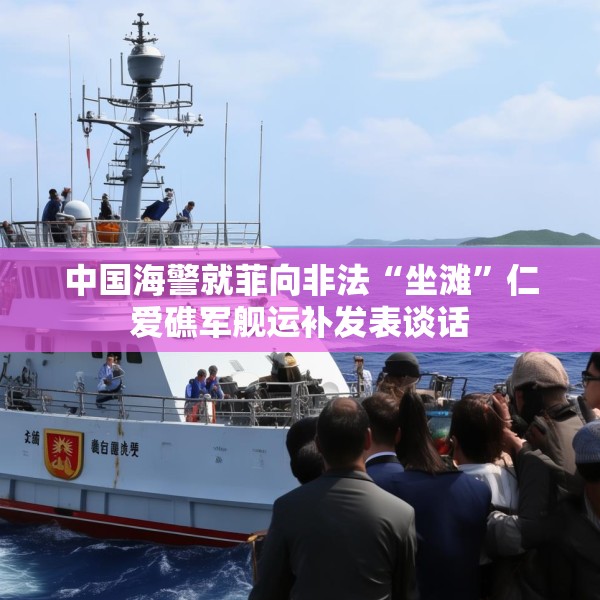 中国海警就菲向非法“坐滩”仁爱礁军舰运补发表谈话