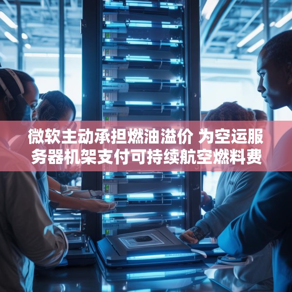微软主动承担燃油溢价 为空运服务器机架支付可持续航空燃料费用