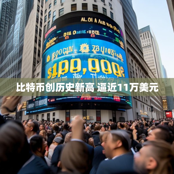 比特币创历史新高 逼近11万美元