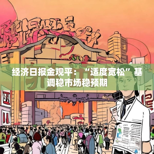 经济日报金观平：“适度宽松”基调稳市场稳预期