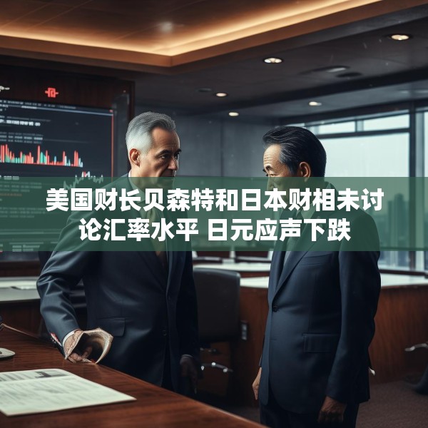 美国财长贝森特和日本财相未讨论汇率水平 日元应声下跌