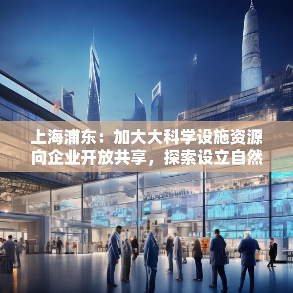 上海浦东：加大大科学设施资源向企业开放共享，探索设立自然科学基金