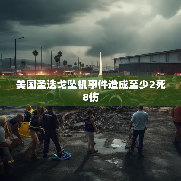 美国圣迭戈坠机事件造成至少2死8伤