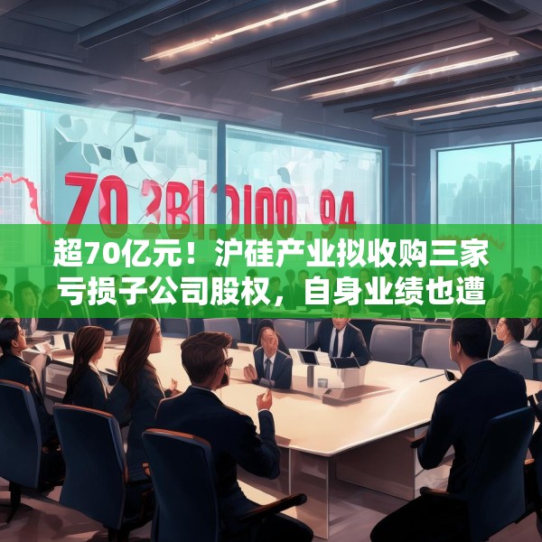 超70亿元！沪硅产业拟收购三家亏损子公司股权，自身业绩也遭“滑铁卢”