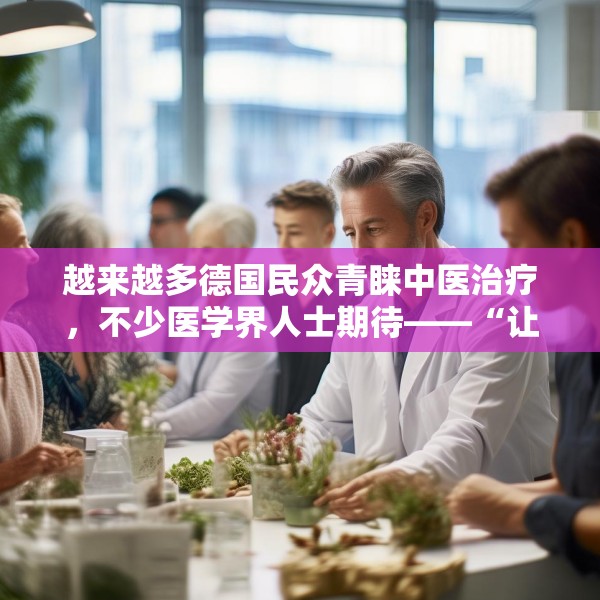 越来越多德国民众青睐中医治疗，不少医学界人士期待——“让中医药造福更多欧洲民众”（第一现场）