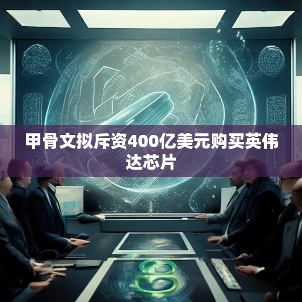 甲骨文拟斥资400亿美元购买英伟达芯片