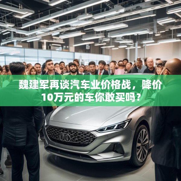 魏建军再谈汽车业价格战，降价10万元的车你敢买吗？