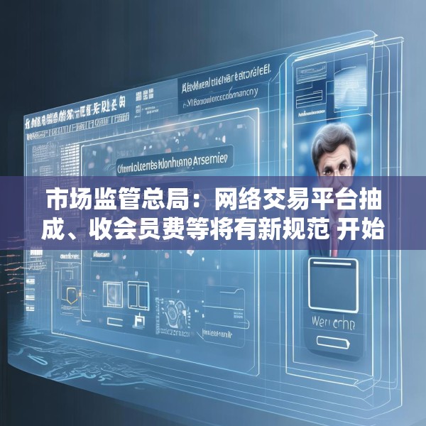 市场监管总局：网络交易平台抽成、收会员费等将有新规范 开始征求意见