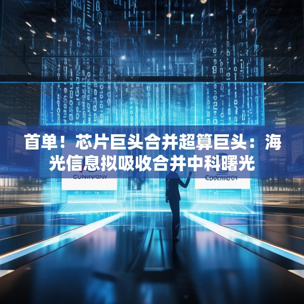 首单！芯片巨头合并超算巨头：海光信息拟吸收合并中科曙光