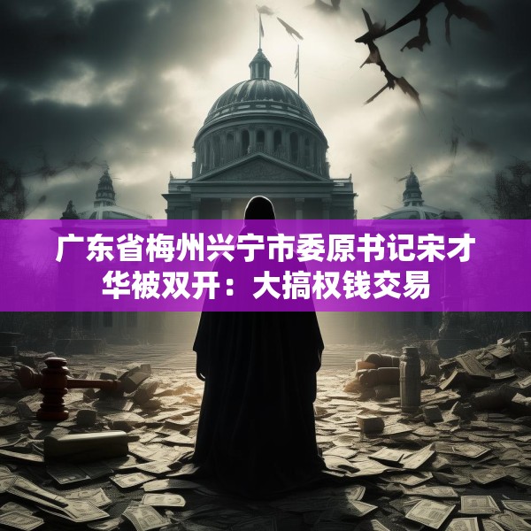 广东省梅州兴宁市委原书记宋才华被双开：大搞权钱交易