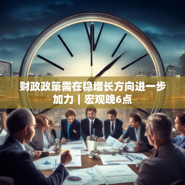 财政政策需在稳增长方向进一步加力｜宏观晚6点