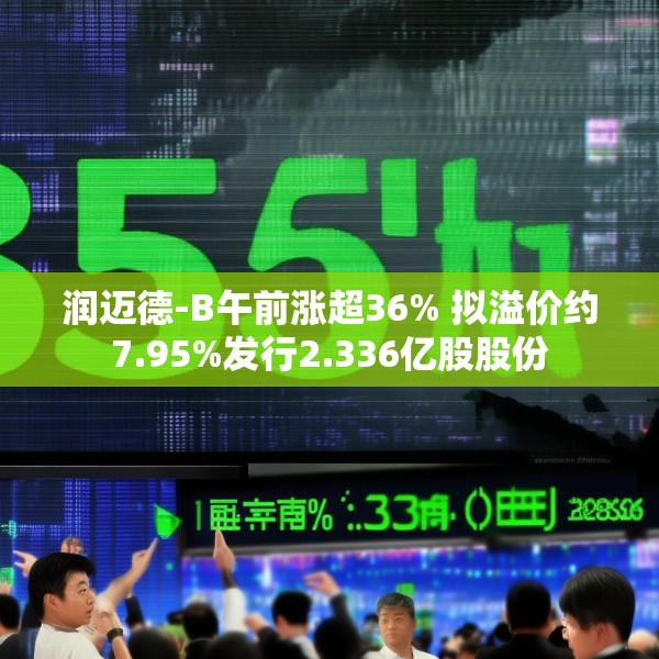 润迈德-B午前涨超36% 拟溢价约7.95%发行2.336亿股股份