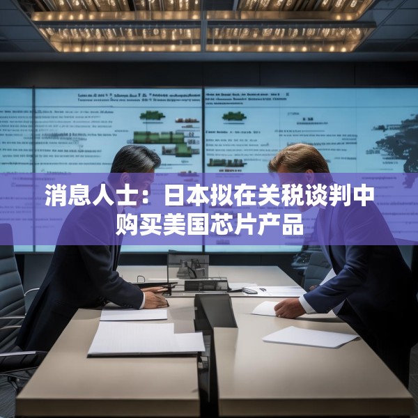 消息人士：日本拟在关税谈判中购买美国芯片产品
