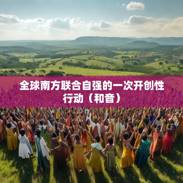 全球南方联合自强的一次开创性行动（和音）