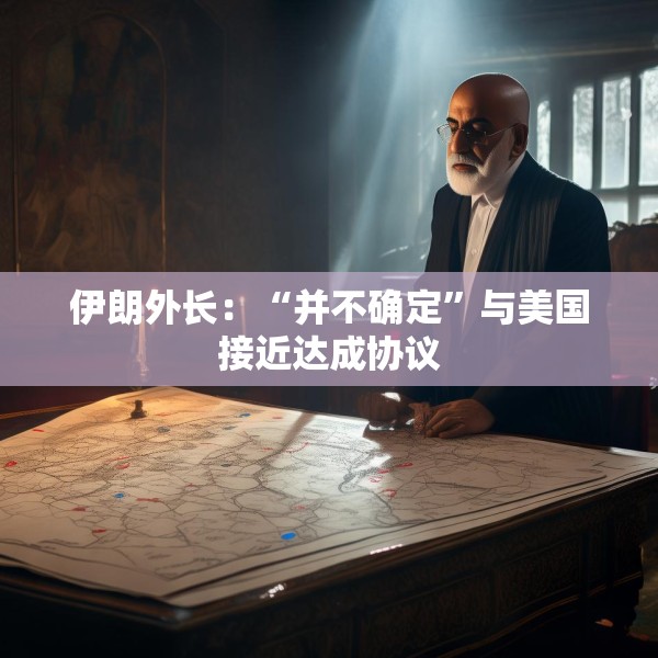 伊朗外长：“并不确定”与美国接近达成协议