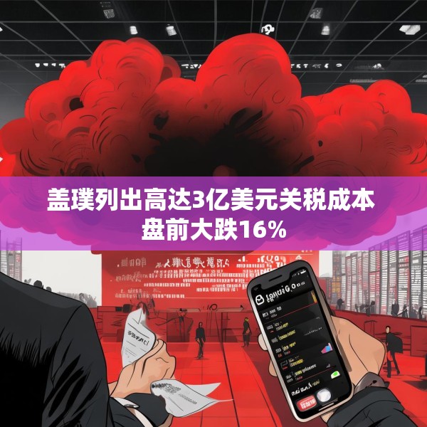 盖璞列出高达3亿美元关税成本 盘前大跌16%