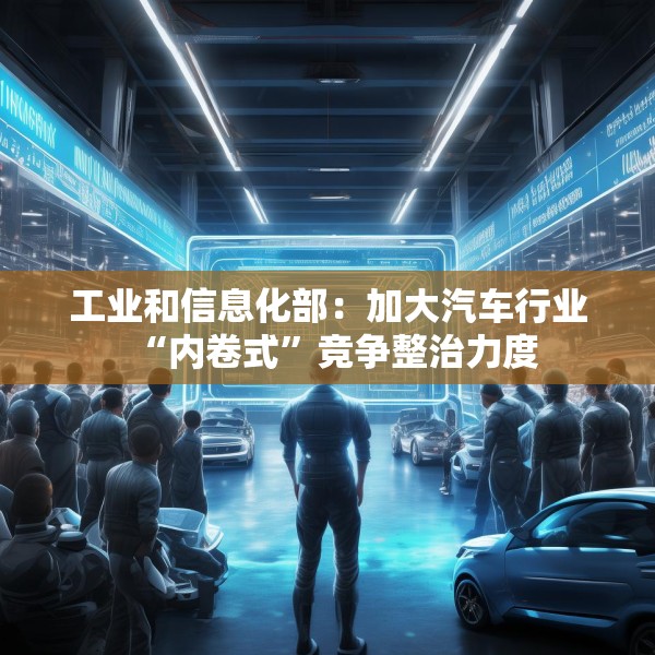 工业和信息化部：加大汽车行业“内卷式”竞争整治力度