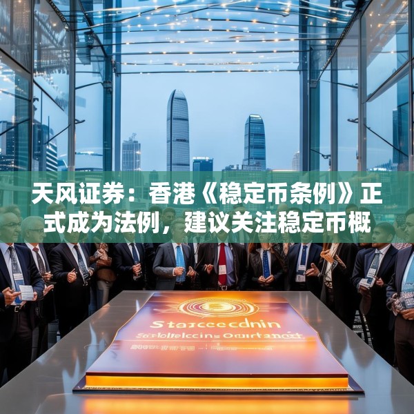 天风证券：香港《稳定币条例》正式成为法例，建议关注稳定币概念相关标的
