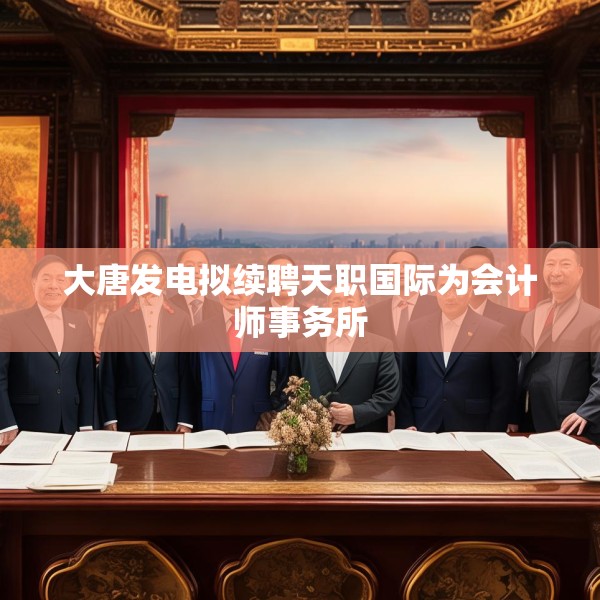大唐发电拟续聘天职国际为会计师事务所