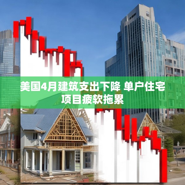 美国4月建筑支出下降 单户住宅项目疲软拖累