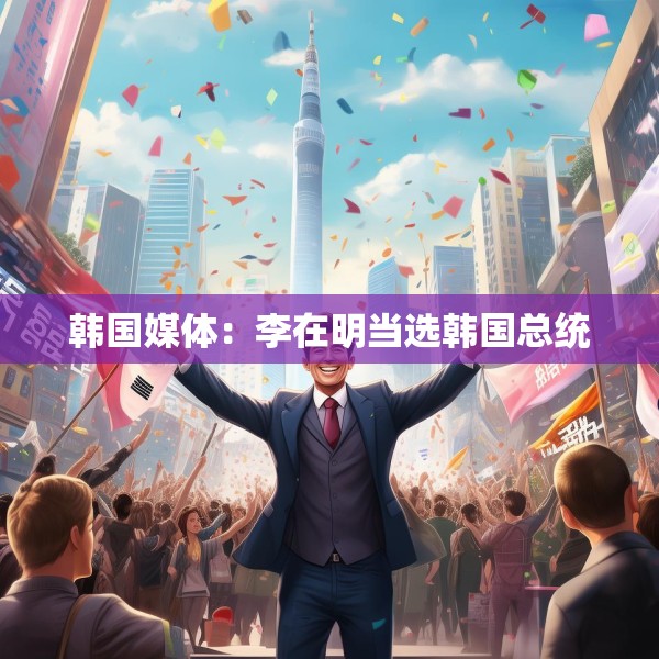 韩国媒体：李在明当选韩国总统