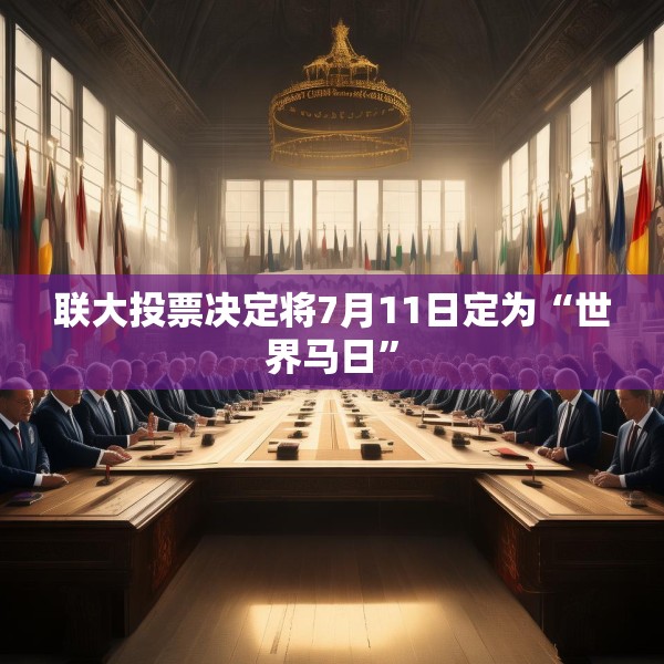 联大投票决定将7月11日定为“世界马日”