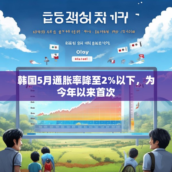 韩国5月通胀率降至2%以下，为今年以来首次