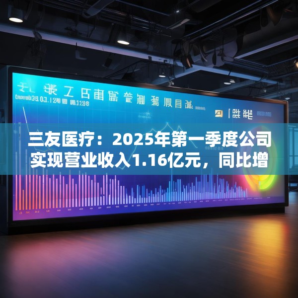 三友医疗：2025年第一季度公司实现营业收入1.16亿元，同比增长34.72%
