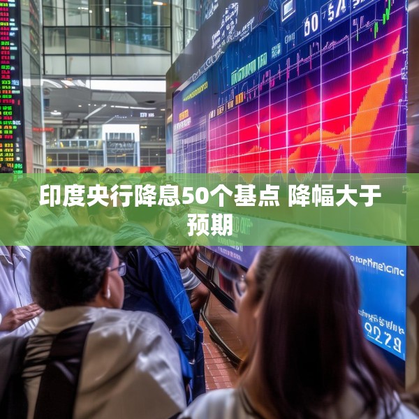 印度央行降息50个基点 降幅大于预期