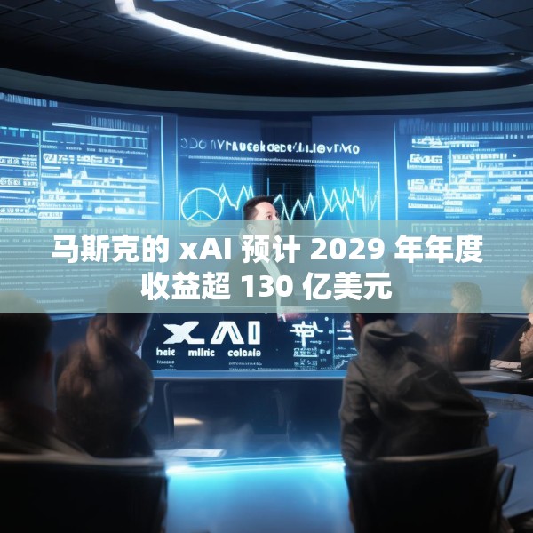 马斯克的 xAI 预计 2029 年年度收益超 130 亿美元