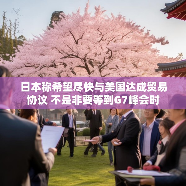 日本称希望尽快与美国达成贸易协议 不是非要等到G7峰会时