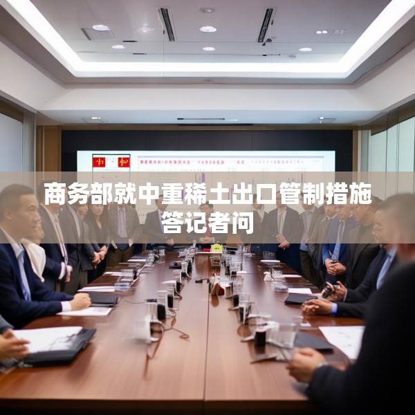 商务部就中重稀土出口管制措施答记者问