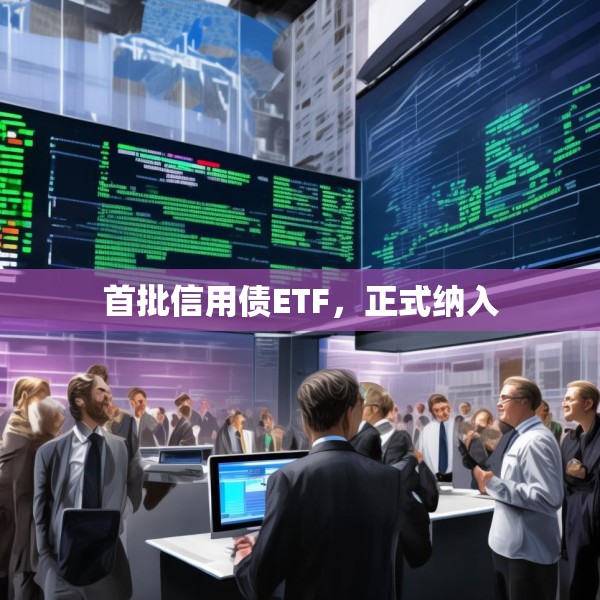 首批信用债ETF，正式纳入