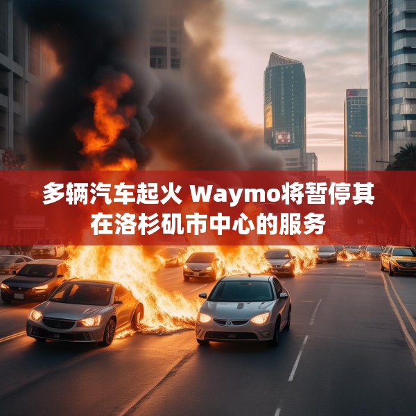 多辆汽车起火 Waymo将暂停其在洛杉矶市中心的服务