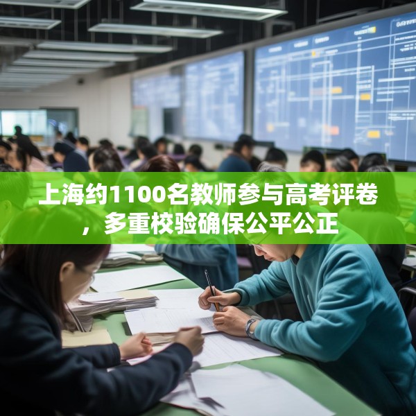 上海约1100名教师参与高考评卷，多重校验确保公平公正