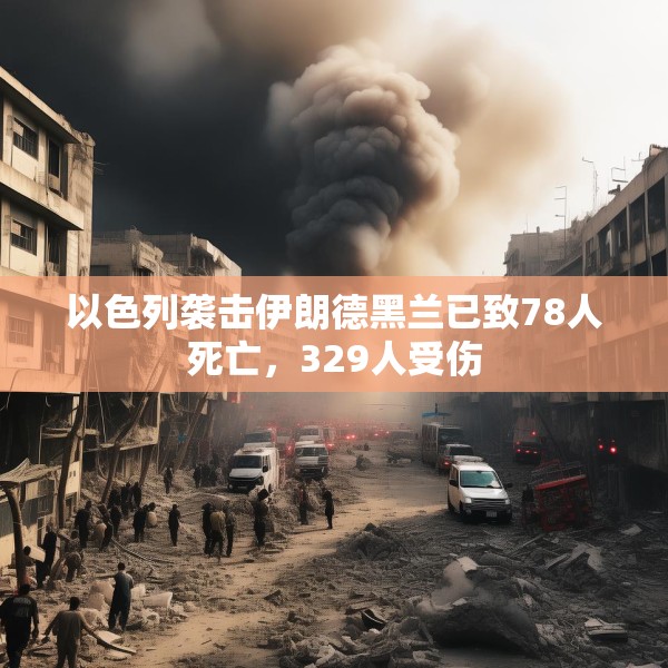 以色列袭击伊朗德黑兰已致78人死亡，329人受伤