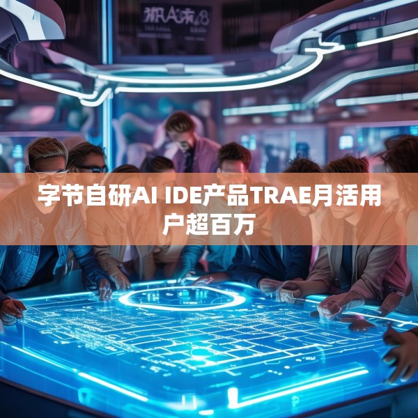 字节自研AI IDE产品TRAE月活用户超百万