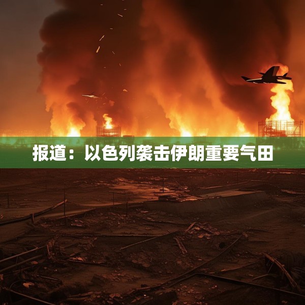 报道：以色列袭击伊朗重要气田