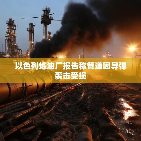 以色列炼油厂报告称管道因导弹袭击受损